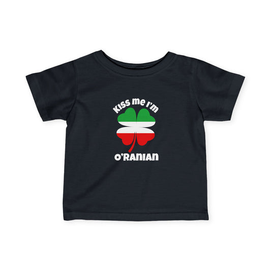 Kiss Me I'm O'Ranian Infant Tee