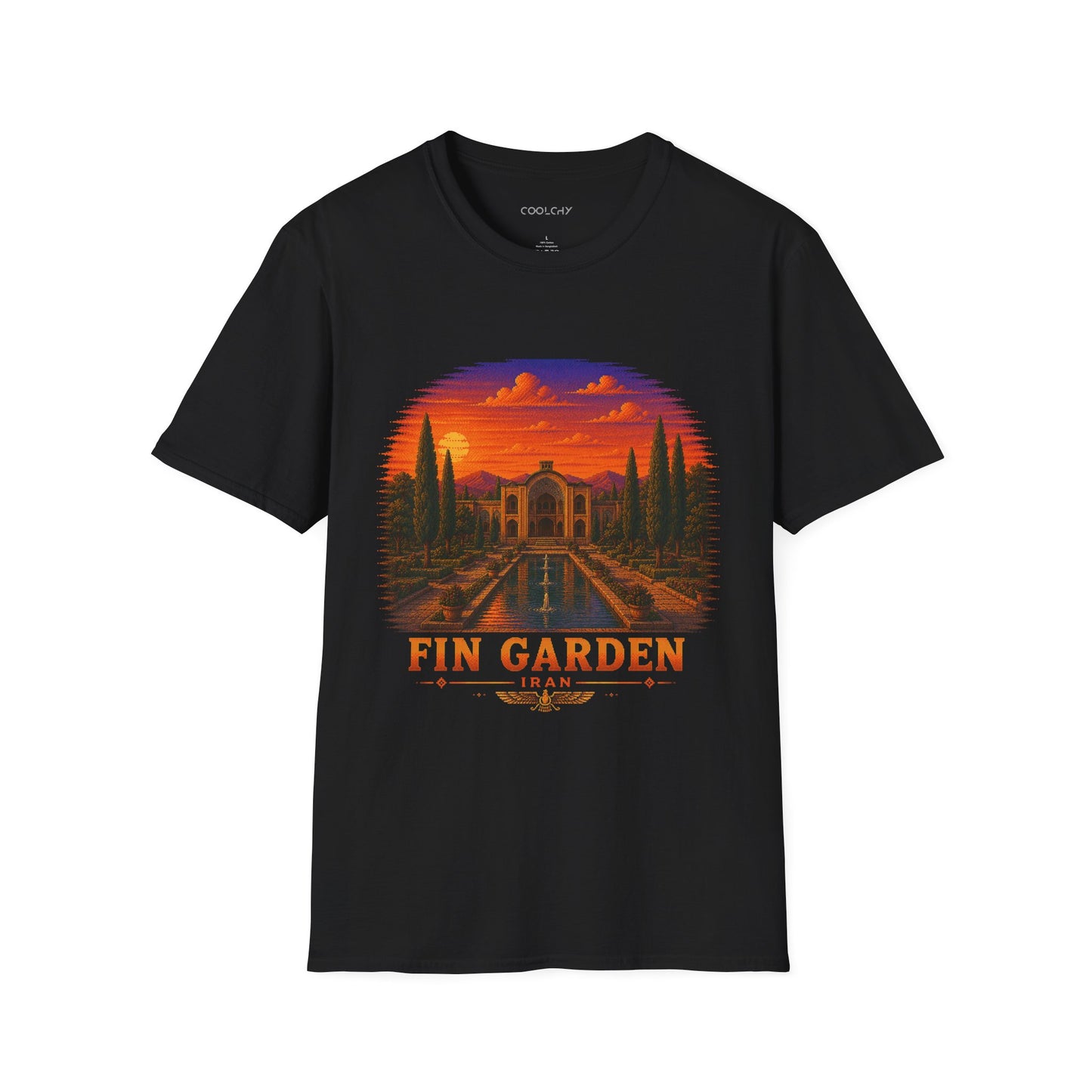 Fin Garden - Pixel Art Unisex T-Shirt