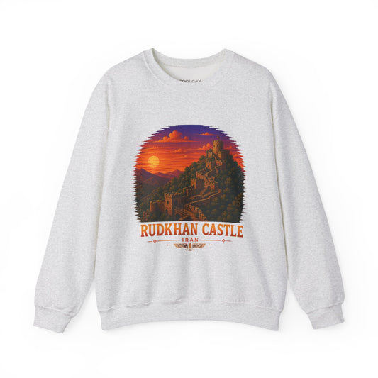 Rudkhan Castle - Pixel Art Sweatshirt