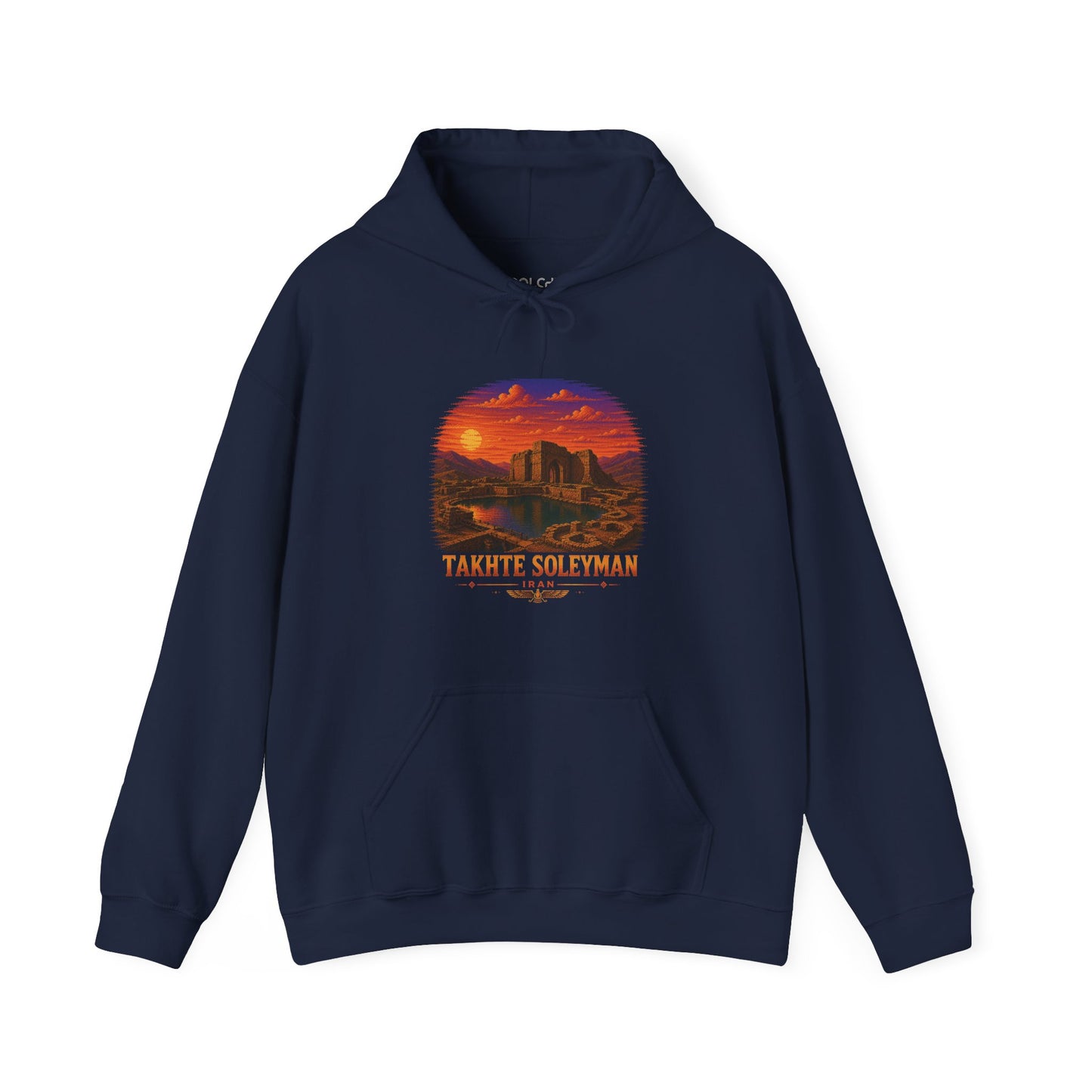 Takhte Soleyman - Pixel Art Hoodie