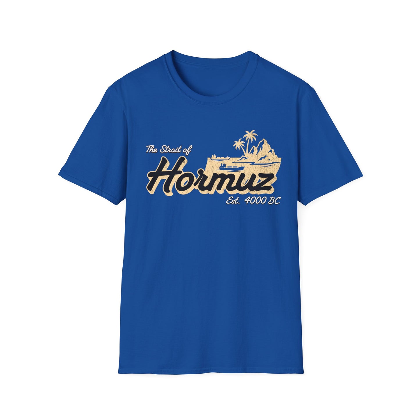 Strait of Hormuz Scene Unisex T-Shirt