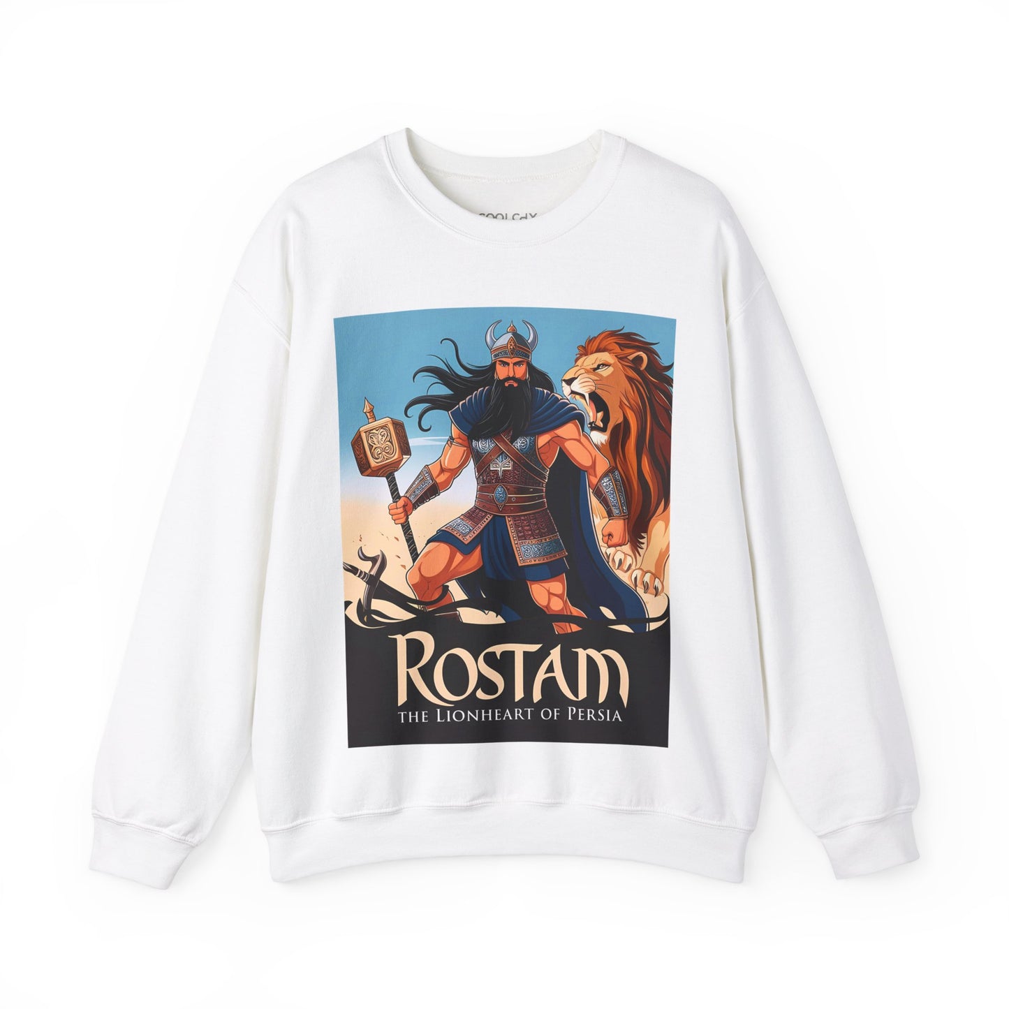 Rostam, the Lionheart of Persia Sweatshirt