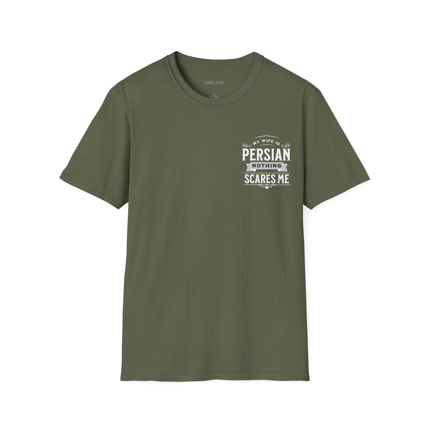 My Wife is Persian - Chest Print Unisex T-Shirt