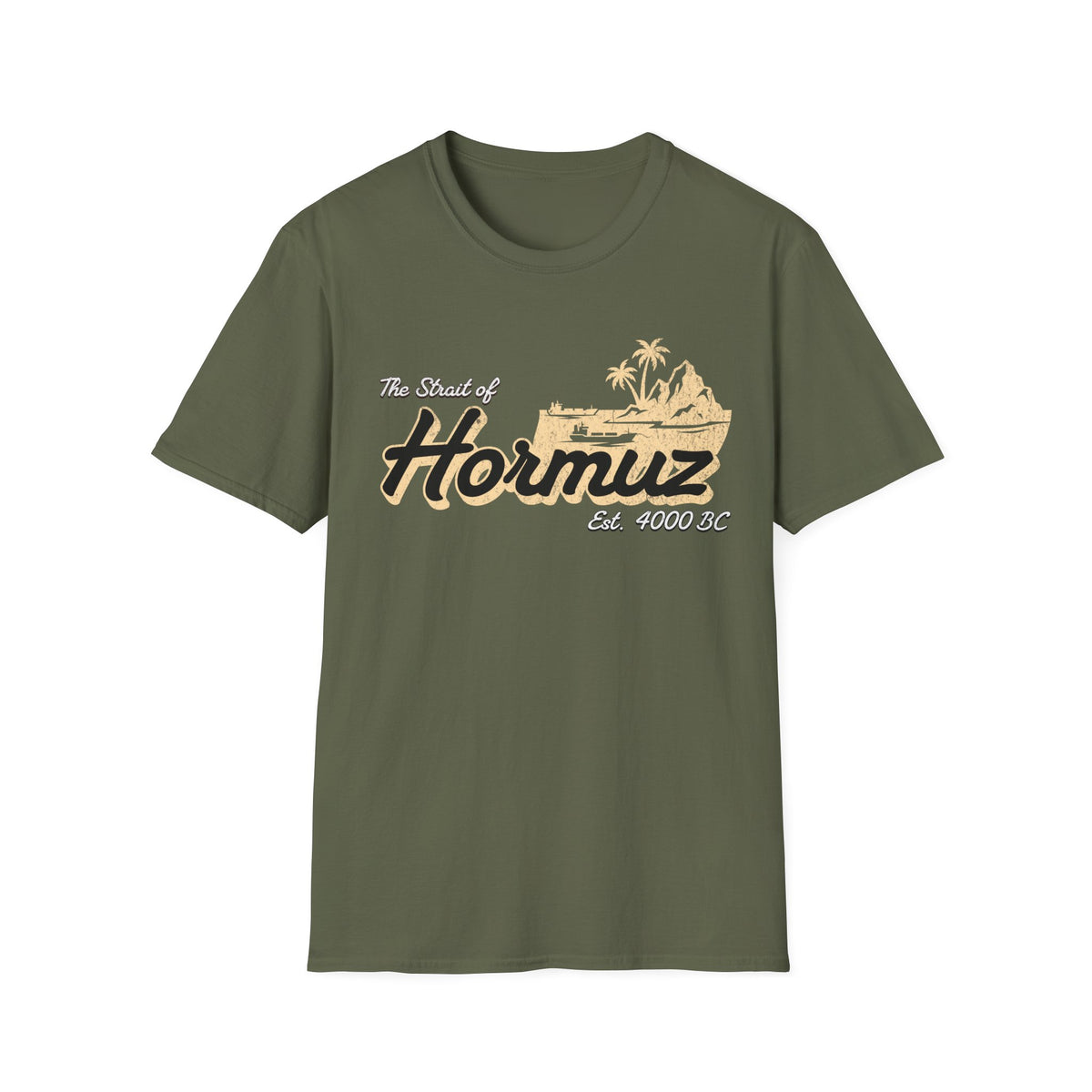 Strait of Hormuz Scene Unisex T-Shirt
