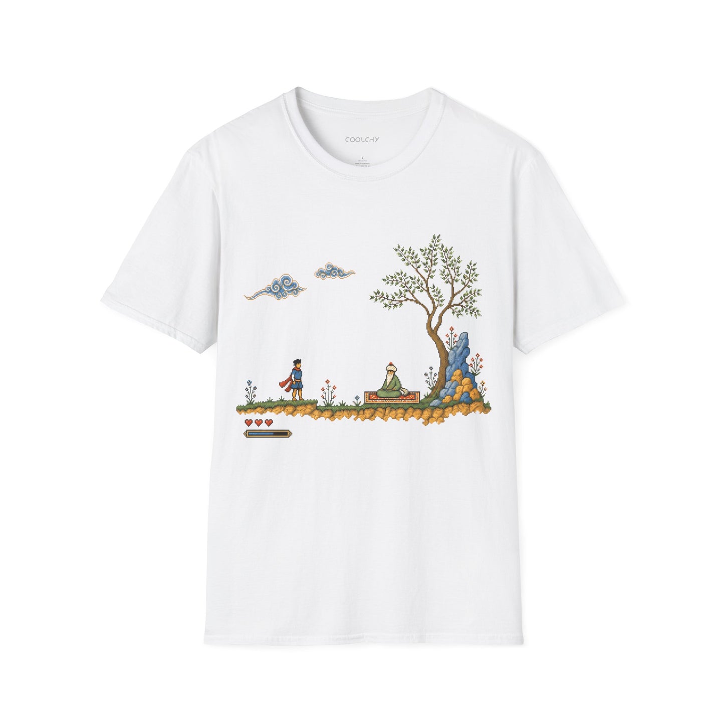 Retro Quest - Pixel Art Unisex T-Shirt