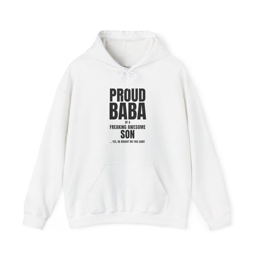 Proud Baba of a Son Hoodie