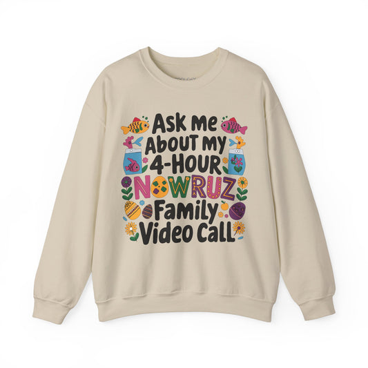 Nowruz Video Call Sweatshirt