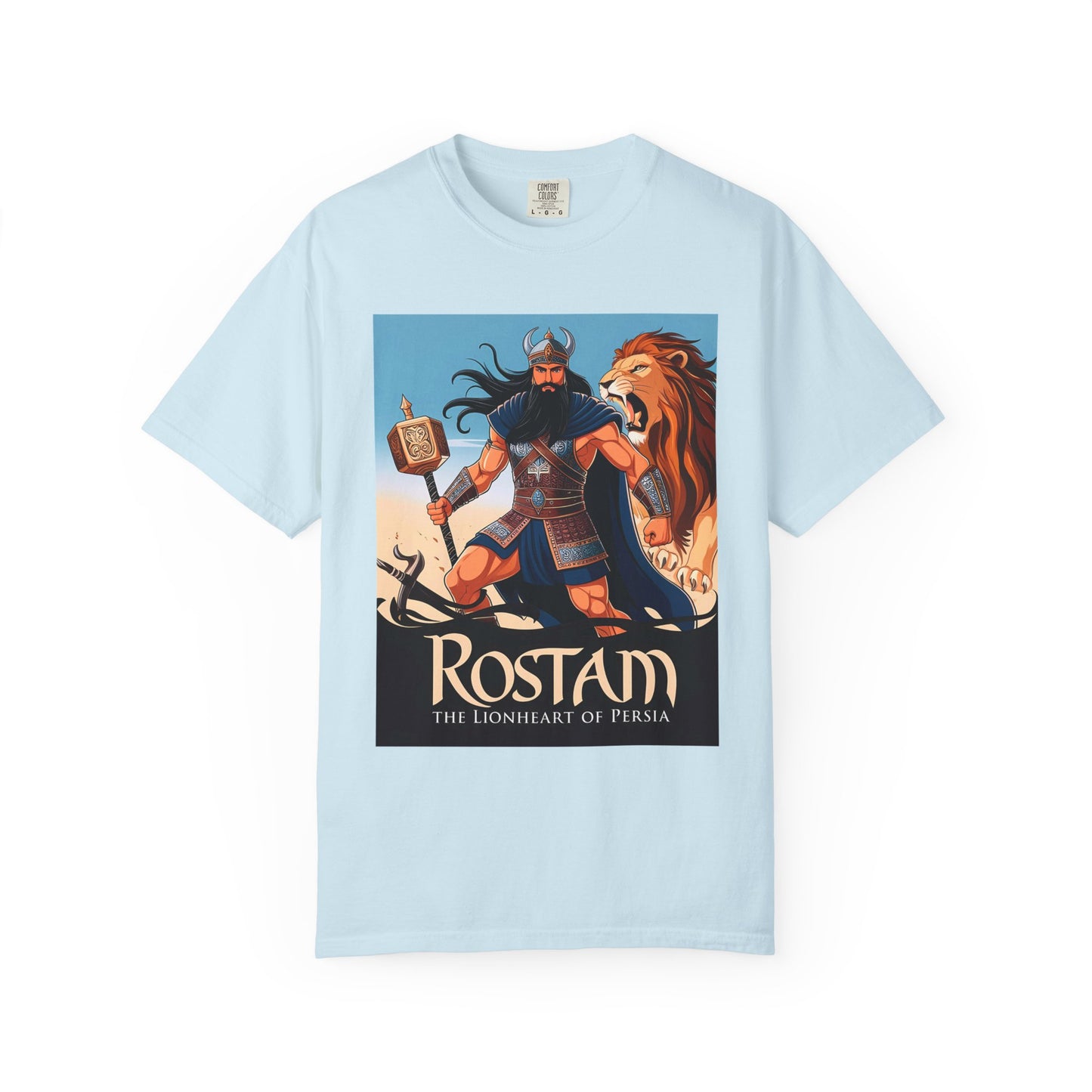 Rostam, the Lionheart of Persia Premium Tee