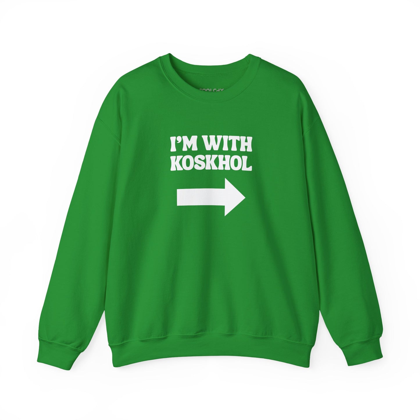 I'm with Koskhol - Left Sweatshirt