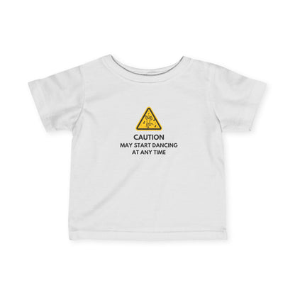 Dance Caution Sign Infant Tee