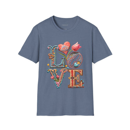 Persian Love Blossoms Unisex T-shirt