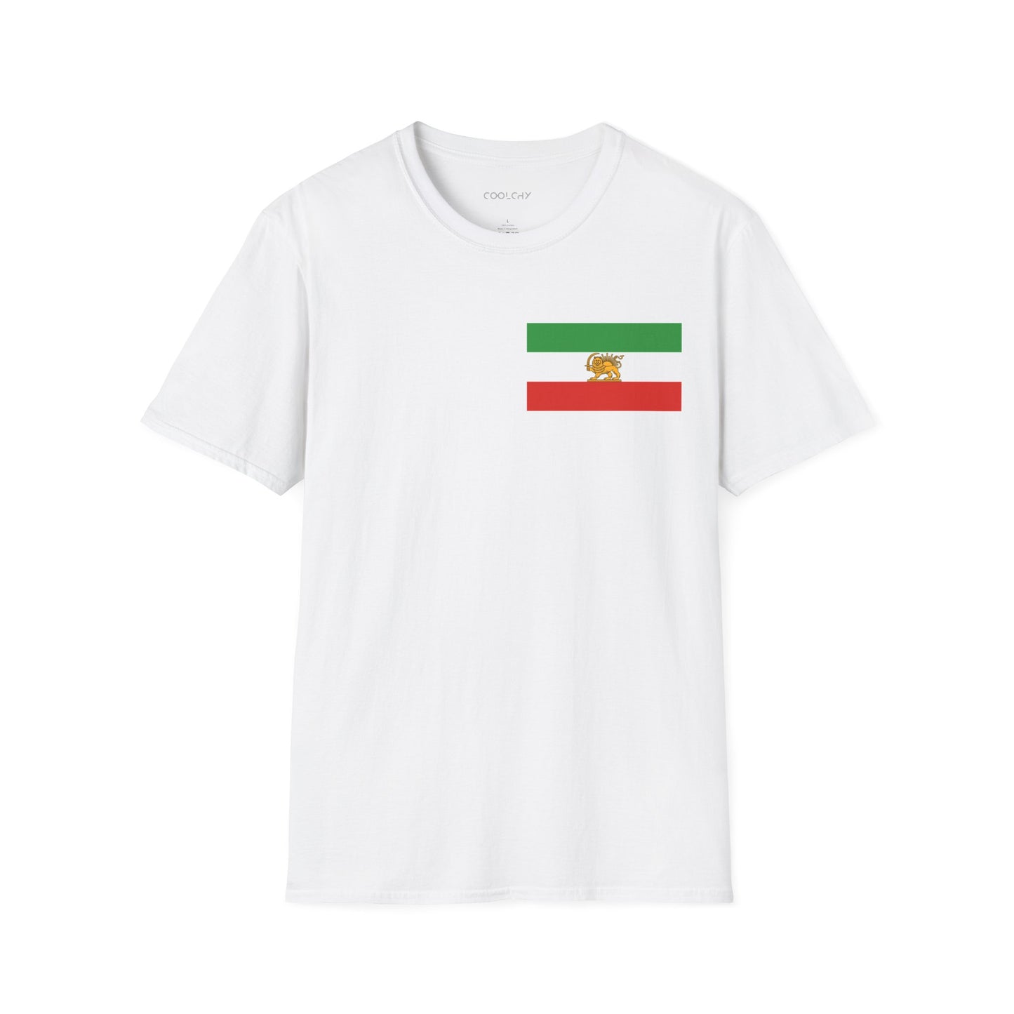 Shir-o-Khorshid (Lion & Sun) - Chest Print Unisex T-Shirt