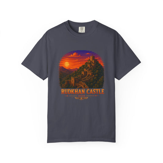 Rudkhan Castle - Pixel Art Premium Tee