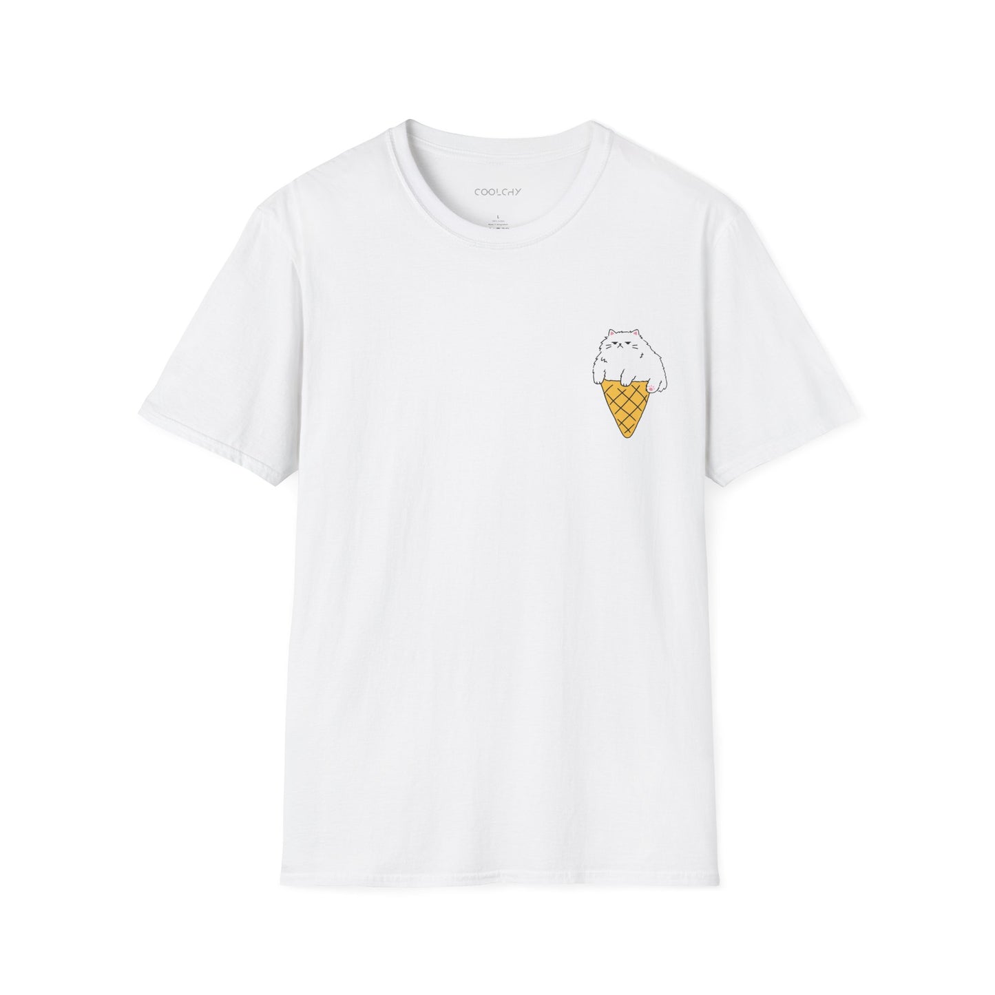 Persian Ice Cream Cone - Chest Print Unisex T-Shirt
