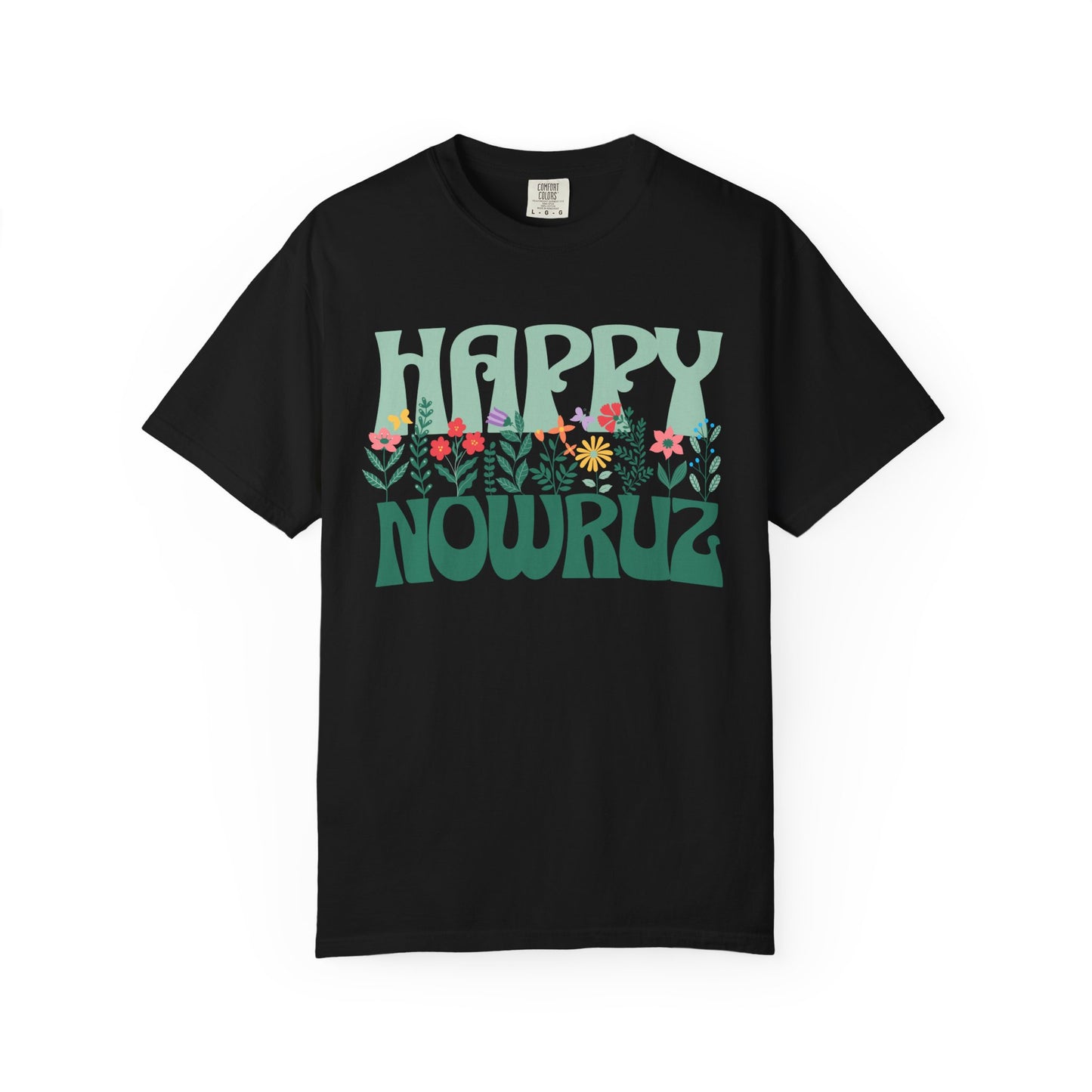 Happy Nowruz Floral Premium Tee