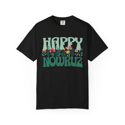 Happy Nowruz Floral Premium Tee