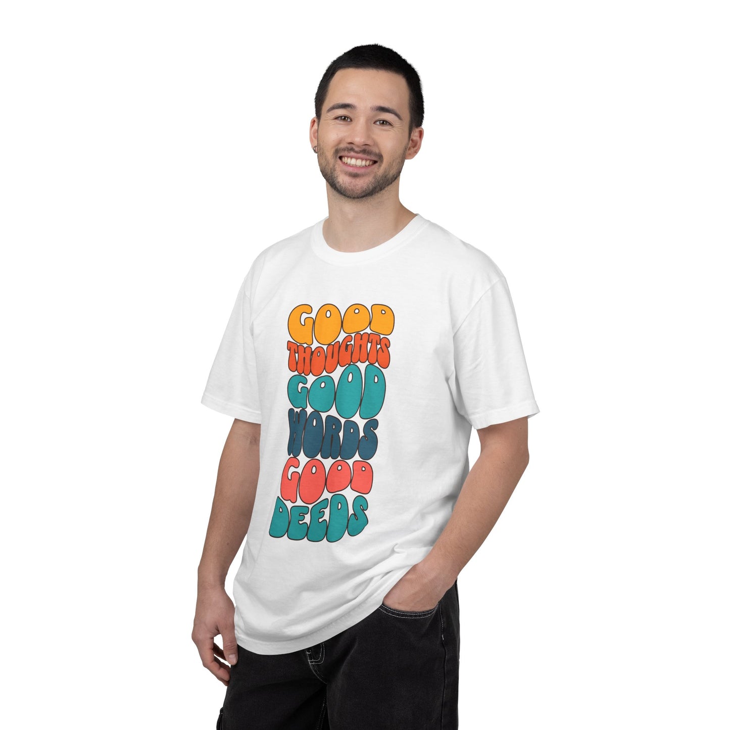 Good thoughts, good words, good deeds - hippie Premium Tee