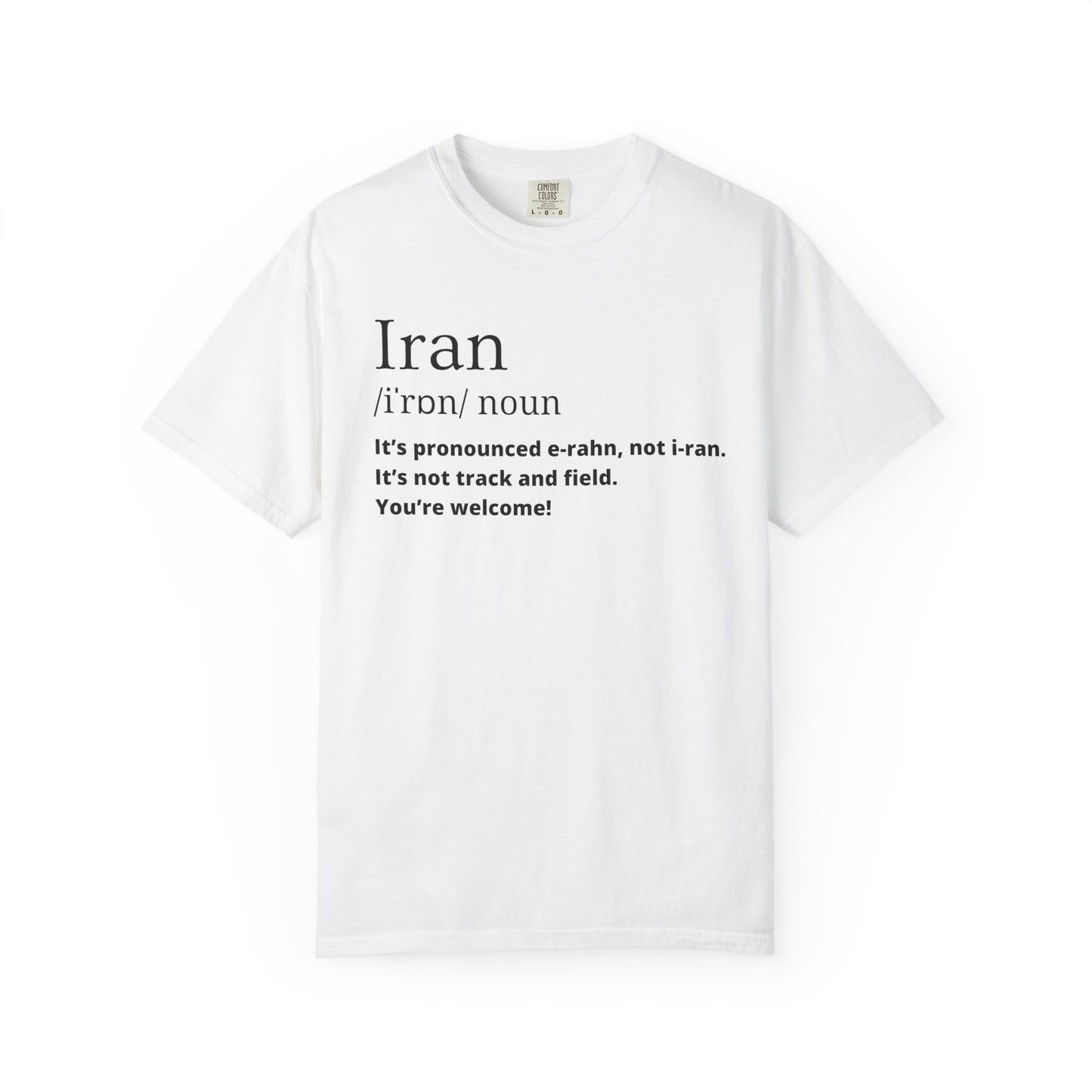 Iran Pronunciation Premium Tee