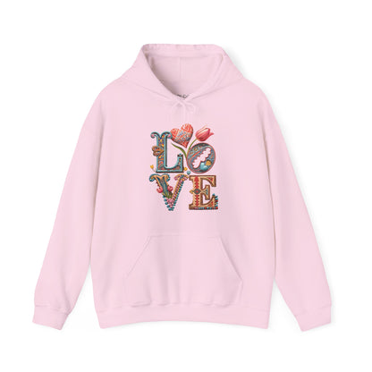 Persian Love Blossoms Hoodie