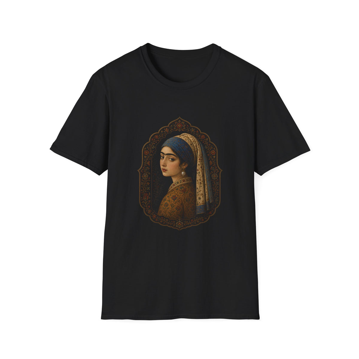 Girl with unibrows Unisex T-Shirt