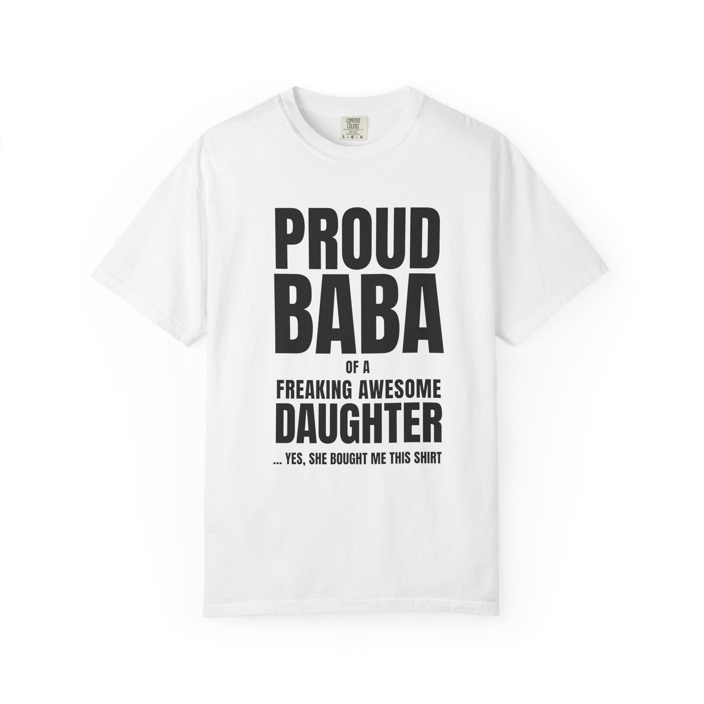 Proud Baba of a Daughter Premium Tee