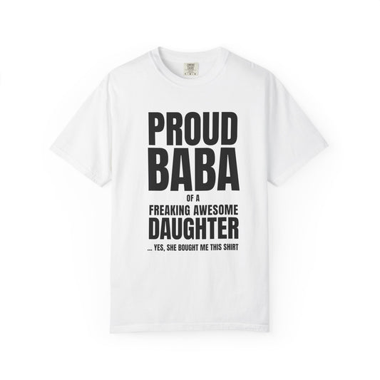 Proud Baba of a Daughter Premium Tee