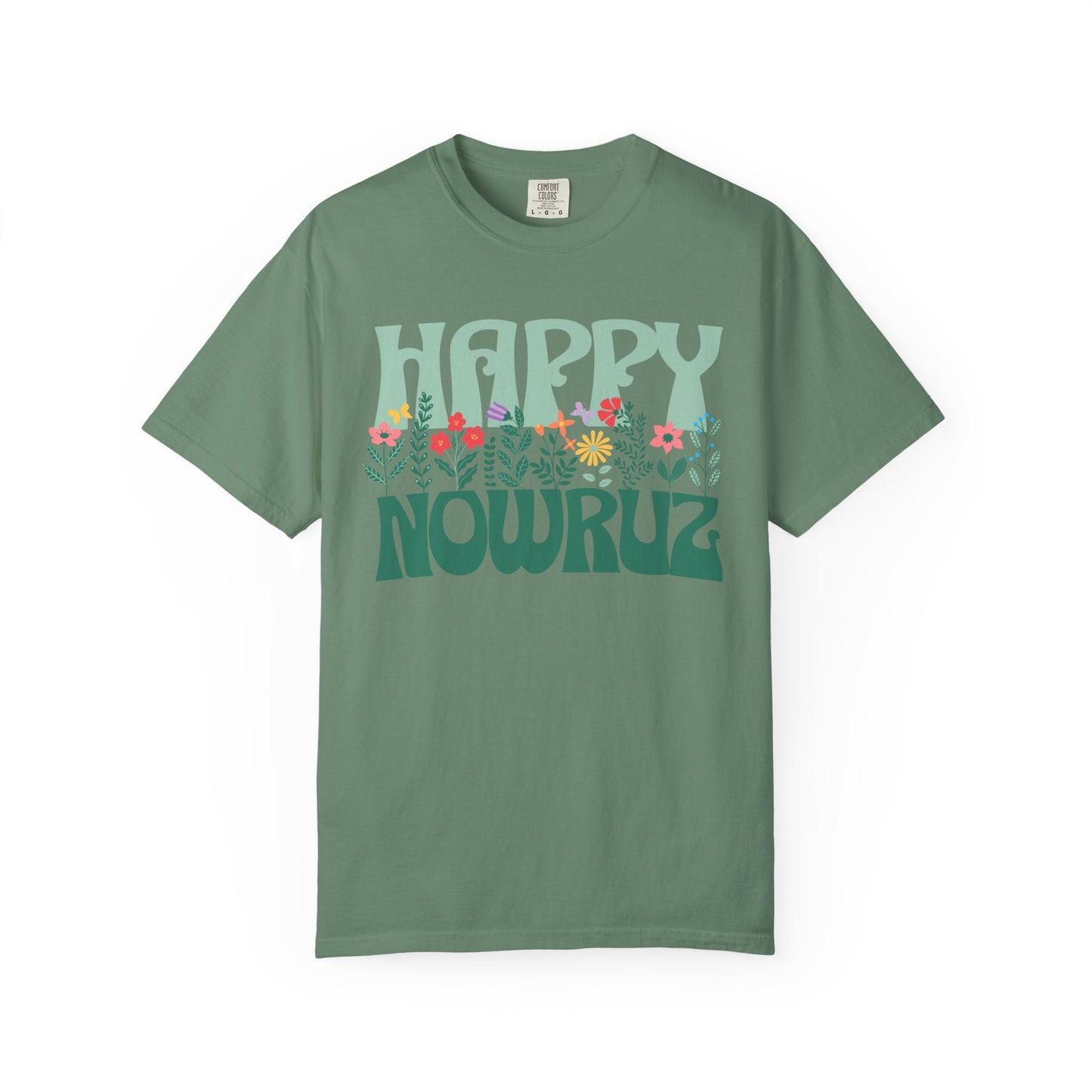 Happy Nowruz Floral Premium Tee