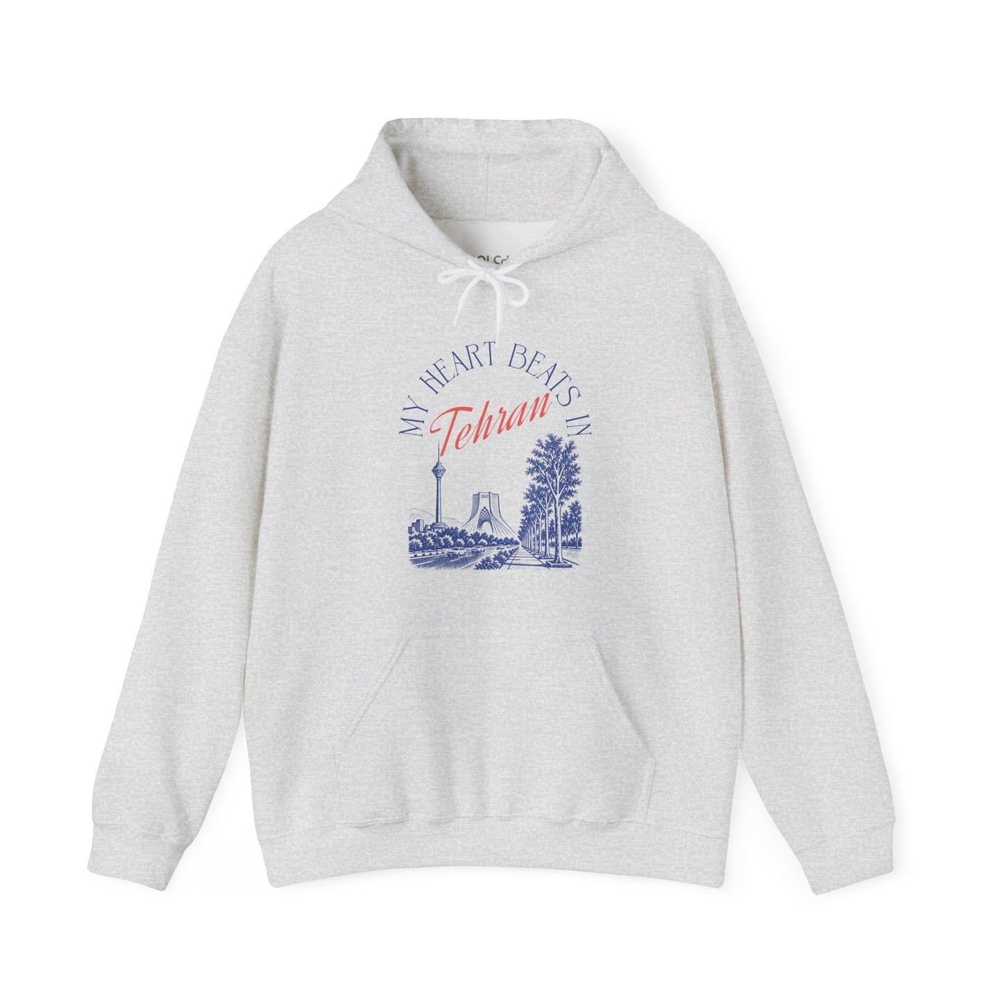 My Heart Beats in Tehran Hoodie