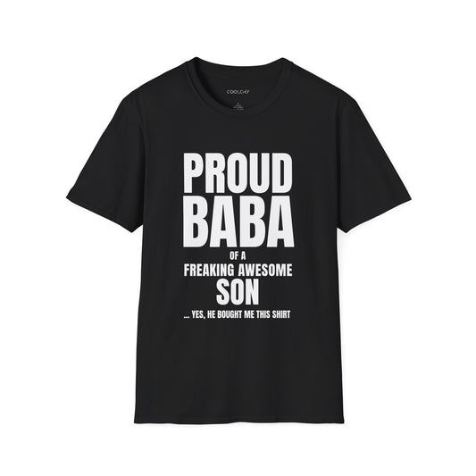 Proud Baba of a Son Unisex T-Shirt