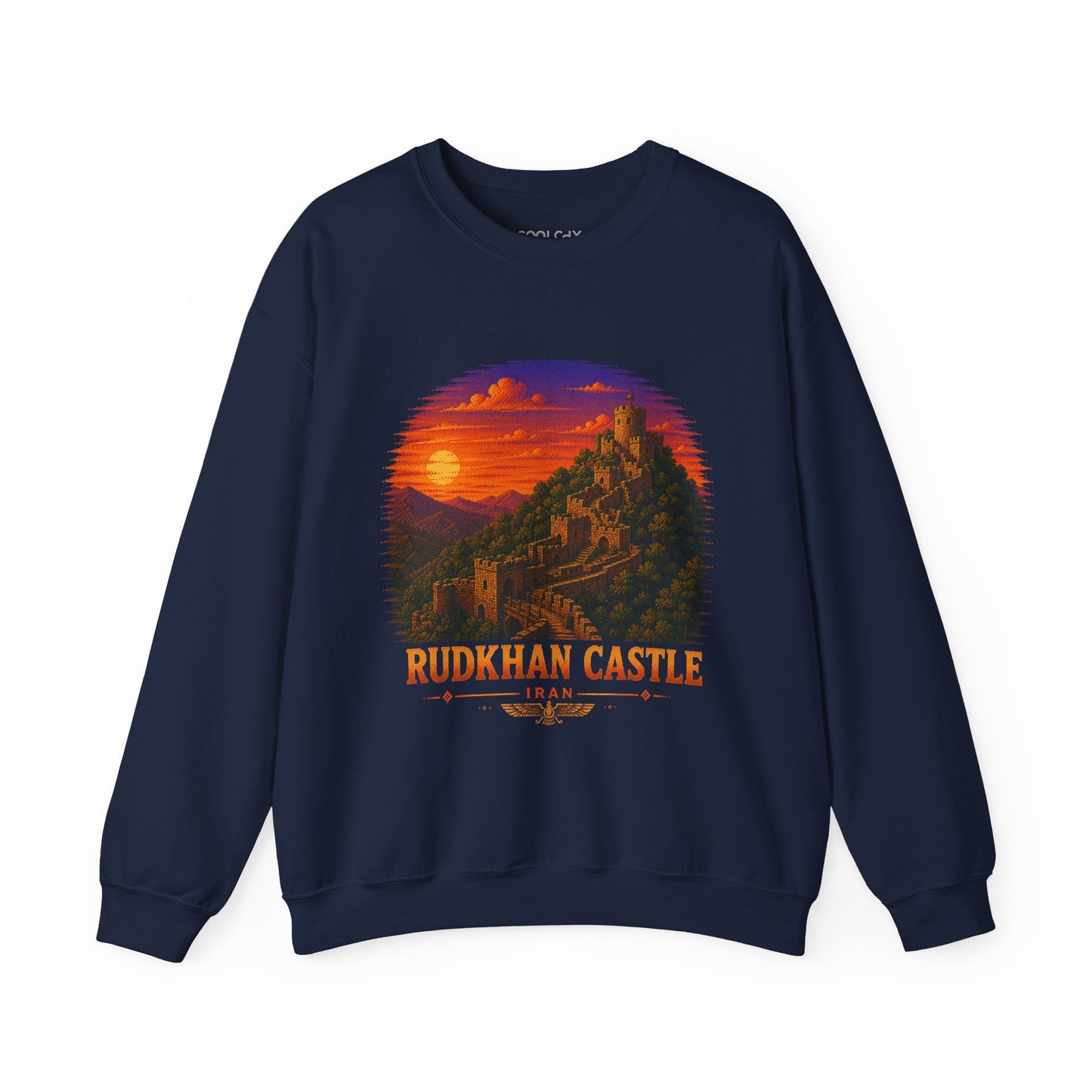 Rudkhan Castle - Pixel Art Sweatshirt