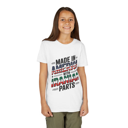 Made in America, with Iranian Parts Youth Tee