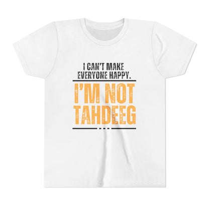 I'm Not Tahdeeg Youth Tee