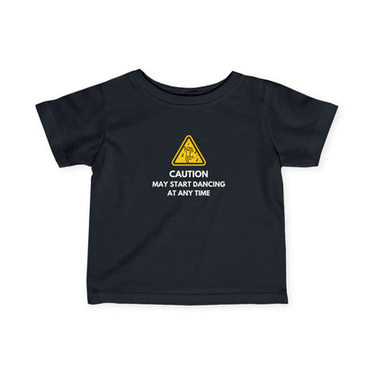 Dance Caution Sign Infant Tee