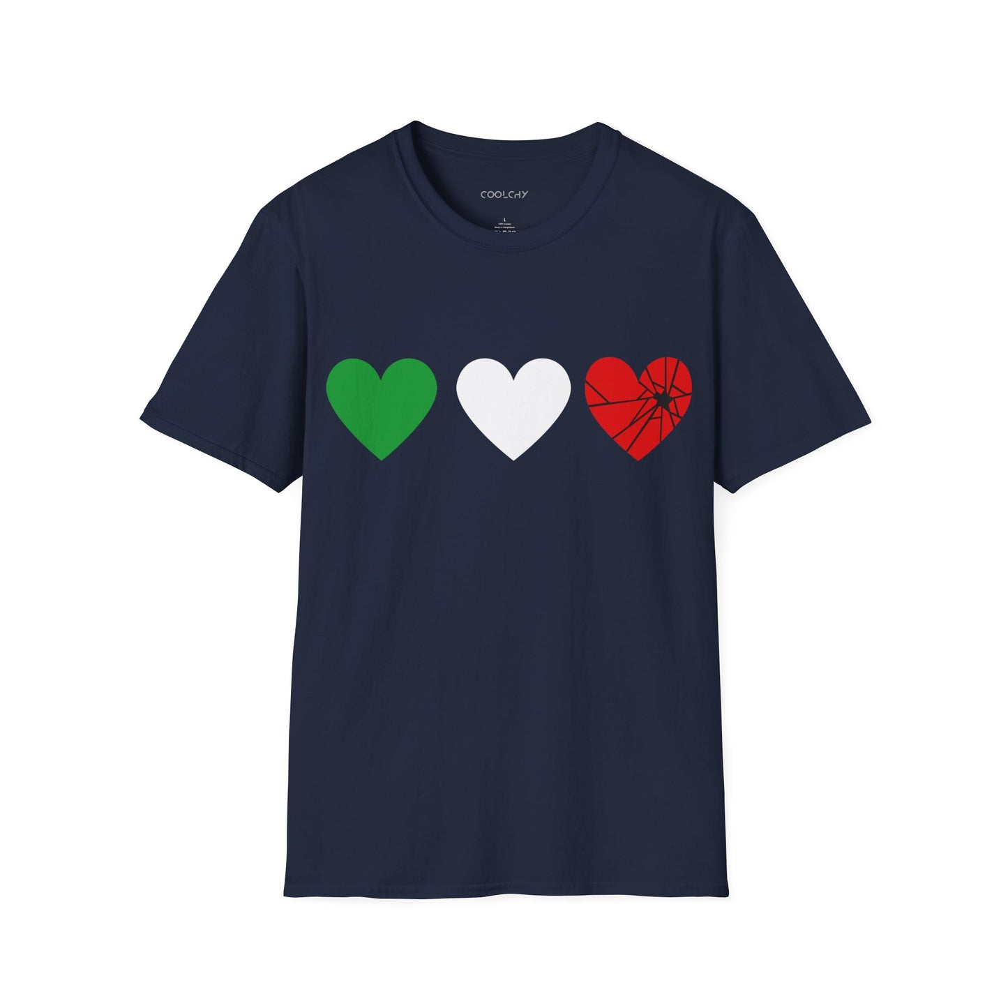 Iran Shattered Heart Unisex T-Shirt