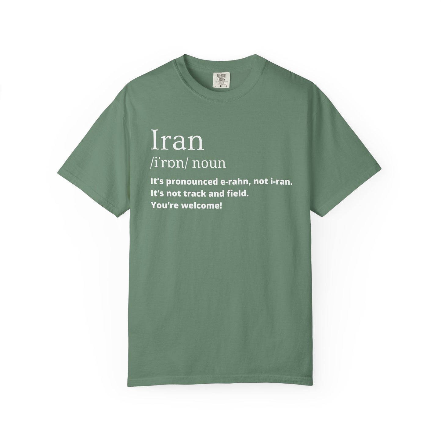 Iran Pronunciation Premium Tee