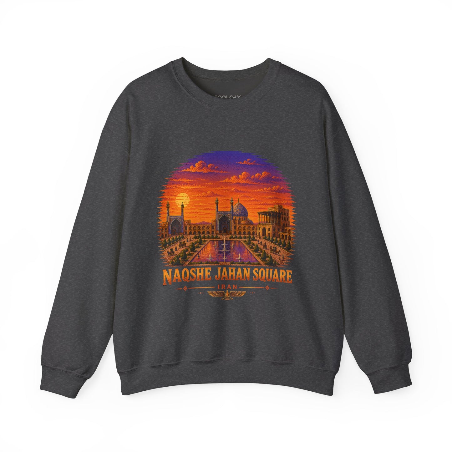 Naqshe Jahan Square - Pixel Art Sweatshirt