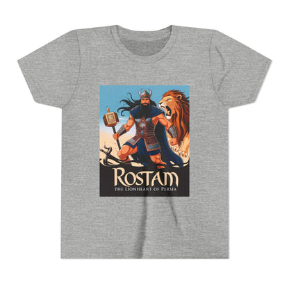Rostam, the Lionheart of Persia Youth Tee
