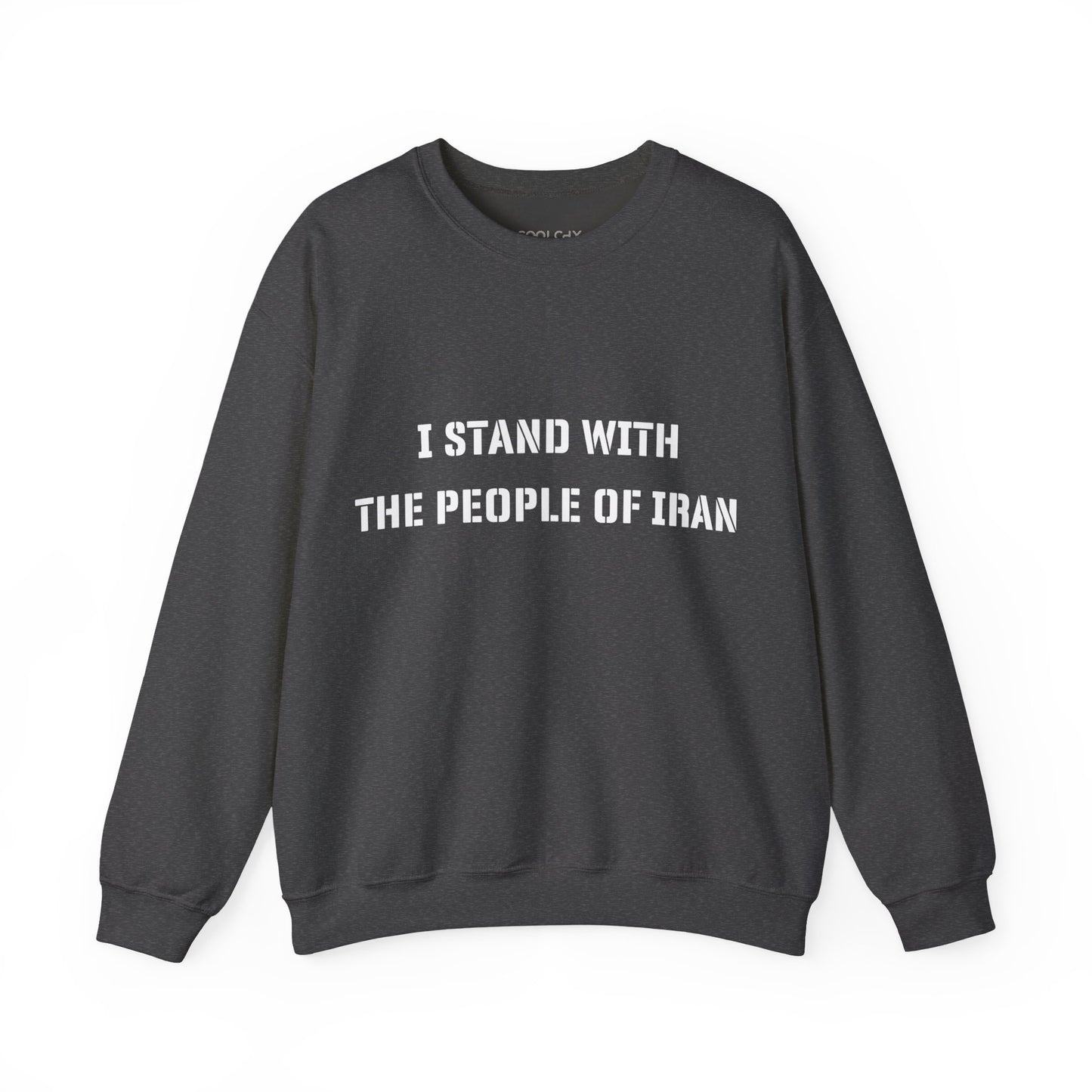 I Stand with the People of Iran - Stencil Sweatshirt
