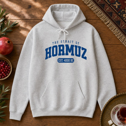 Strait of Hormuz Est. 4000 BC Hoodie - Ash