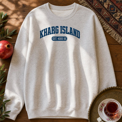 Kharg Island Est. 4000 BC Sweatshirt - Ash