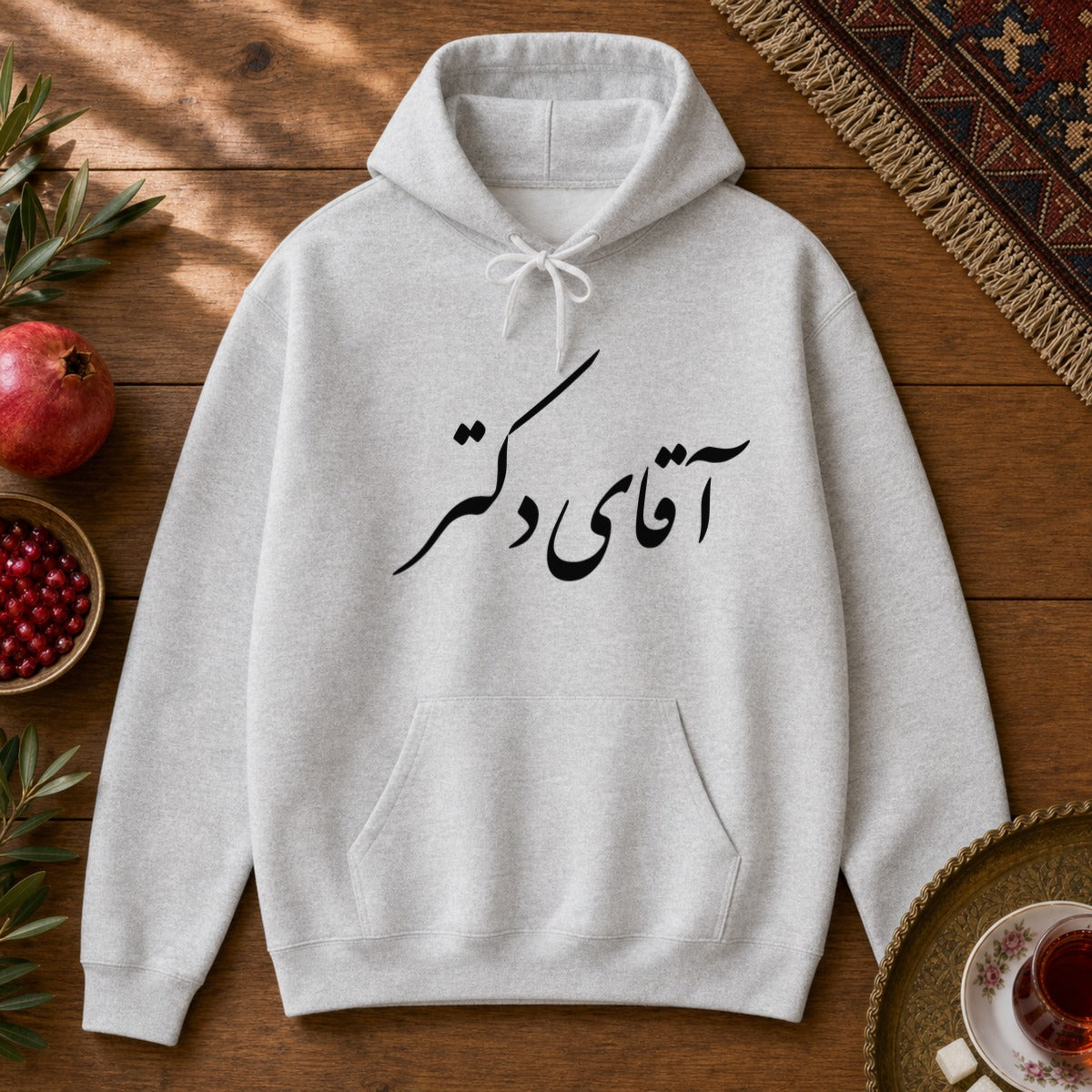 Aghaye Doctor Hoodie - Ash