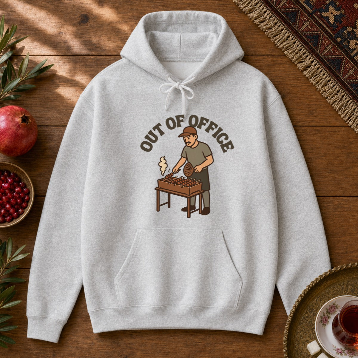 Out of Office Hoodie - Ash