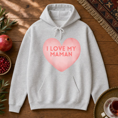 I love my Maman Hoodie - Ash