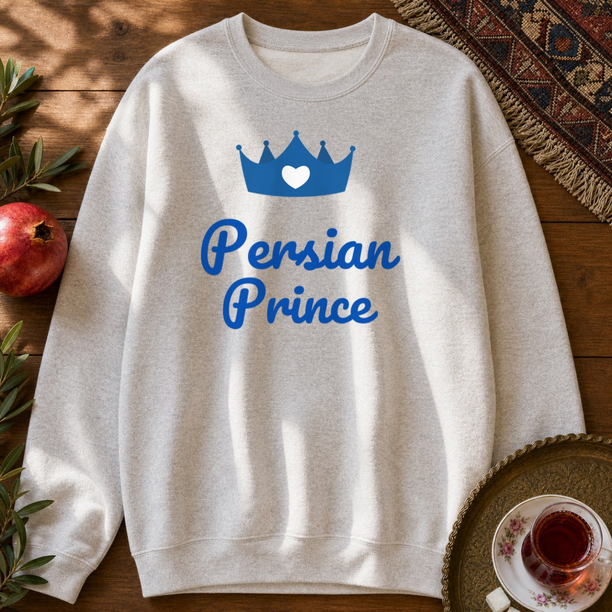 Persian Prince Sweatshirt - Ash