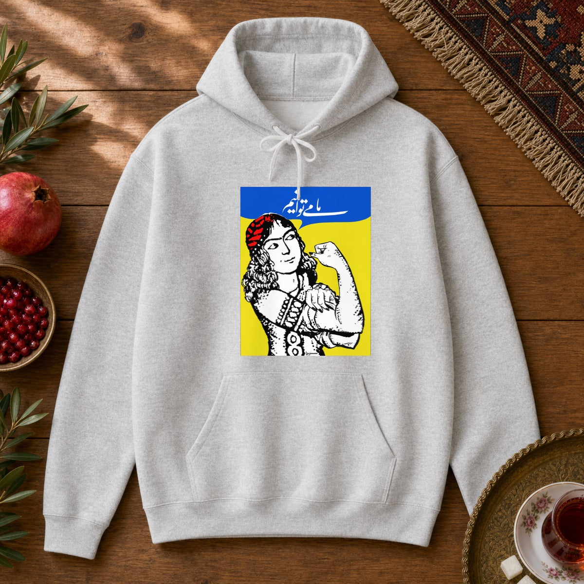 We Can Do It Hoodie - Ash