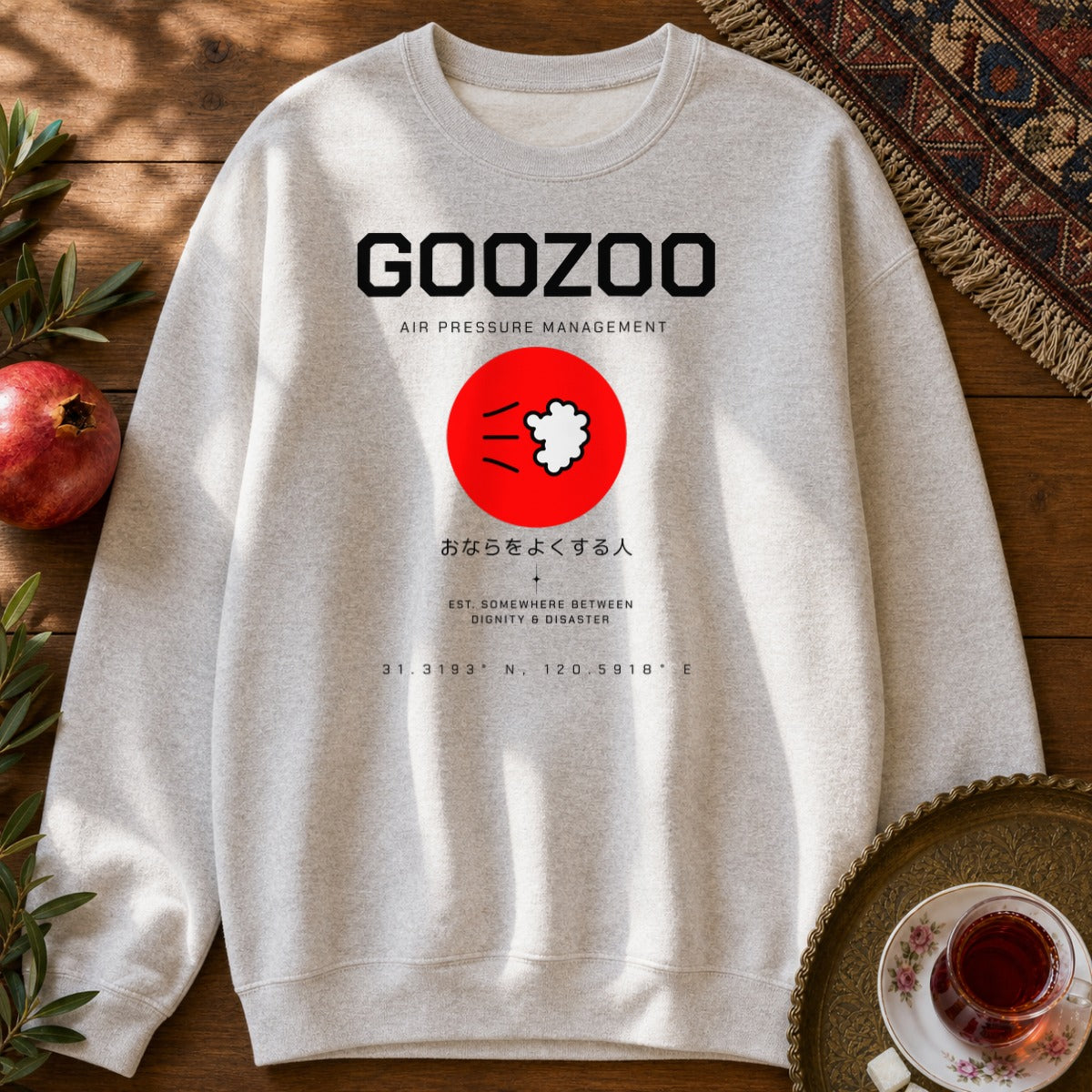 Goozoo Sweatshirt - Ash