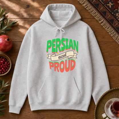 Persian & Proud Hoodie - Ash