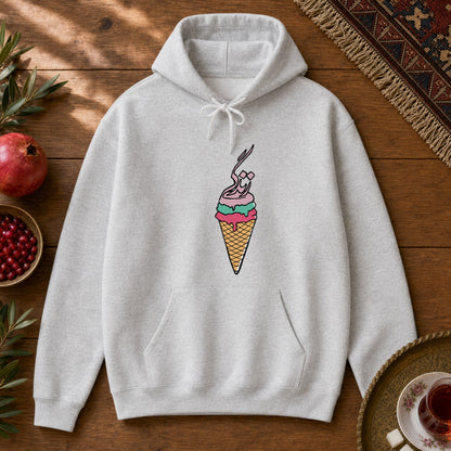 Life Ice Cream Hoodie - Ash