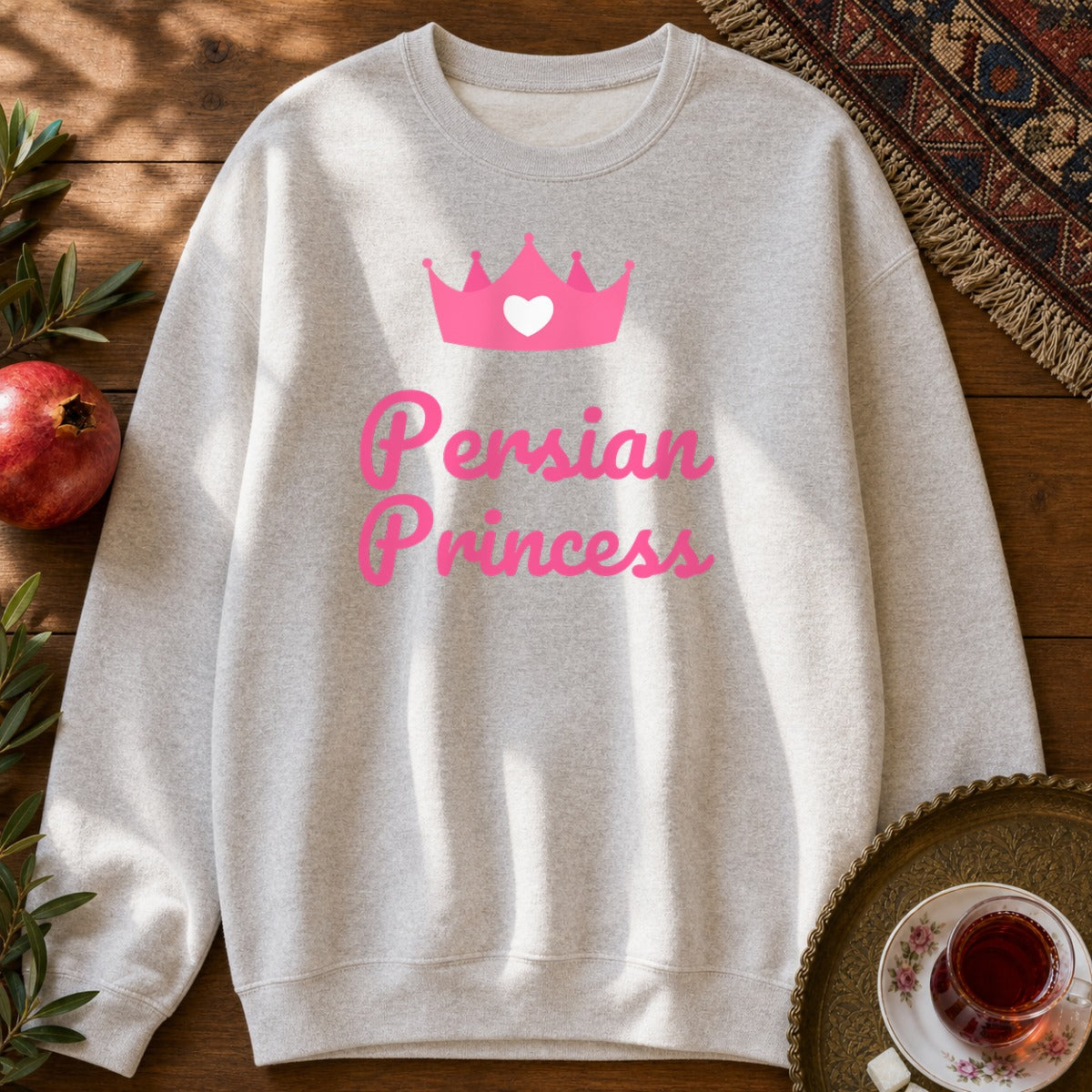 Persian Princess Sweatshirt - Ash