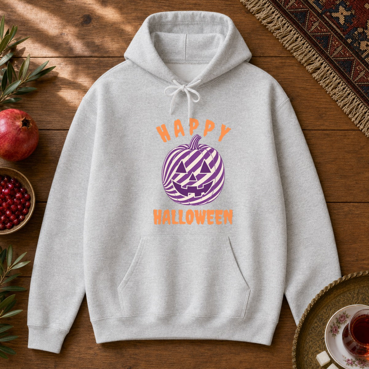 Happy Halloween - Toop Plastici Hoodie - Ash